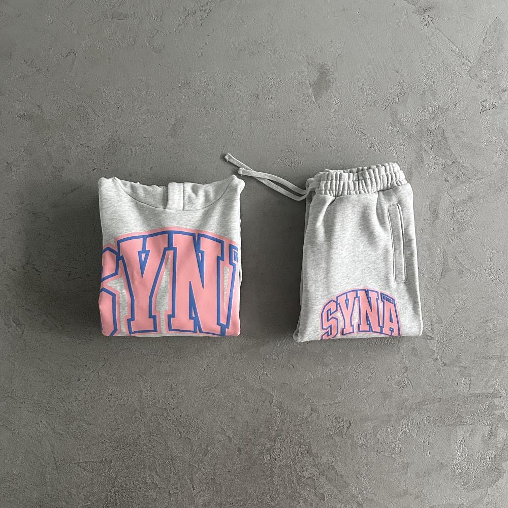 Syna Crest Oth Set - Grey/Pink Ironleague