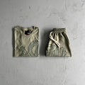 Syna t-Shirts & Shorts Set - Green Ironleague