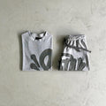 Syna T-Shirt & Shorts Set - Grey Ironleague