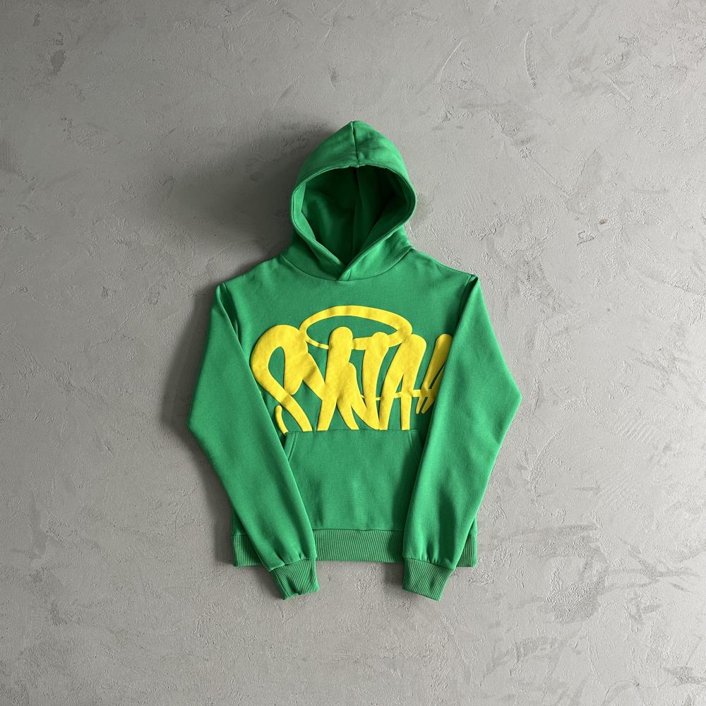 Syna Hoodie & Short Set - Green/Yellow Ironleague