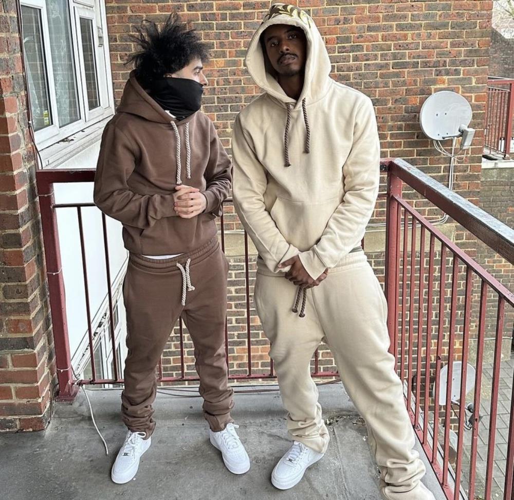 Syna Tracksuit - Beige/Brown Ironleague
