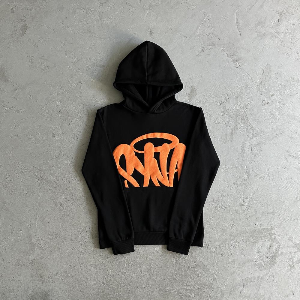 Syna Hoodie & Short Set -  Black/Orange Ironleague