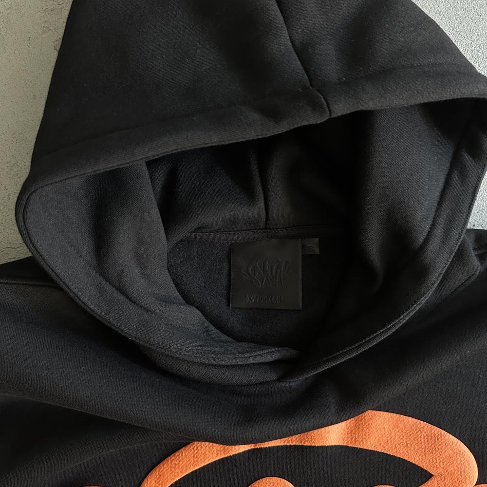Syna Hoodie & Short Set -  Black/Orange Ironleague