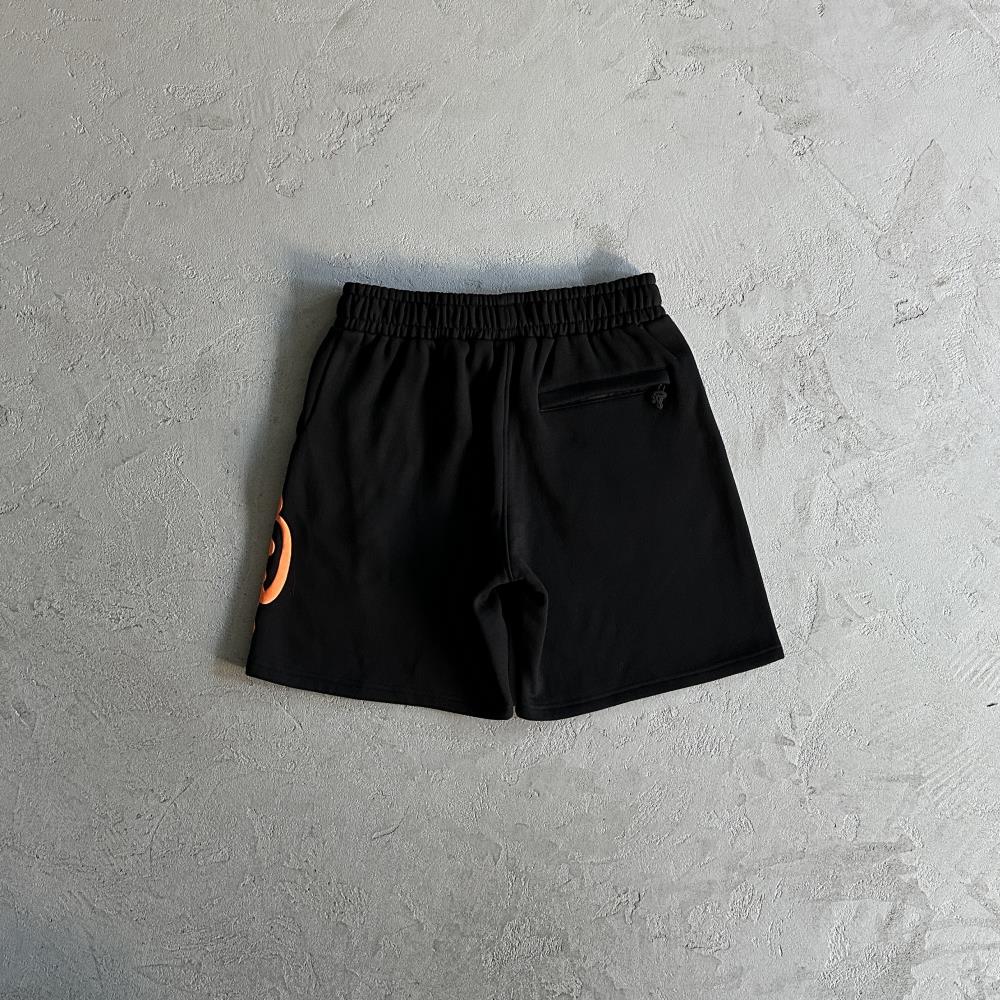 Syna Hoodie & Short Set -  Black/Orange Ironleague