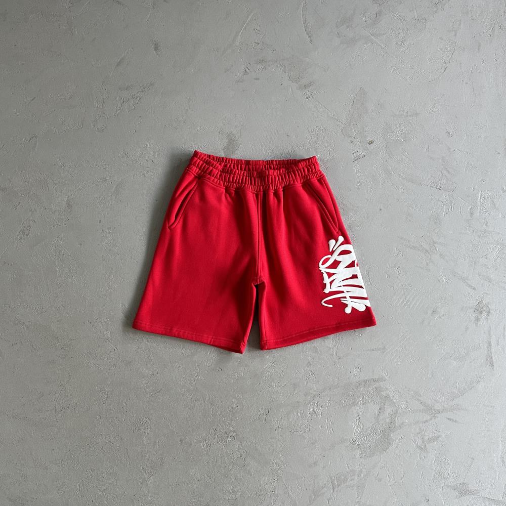 Syna Tee & Short Set - Red Ironleague