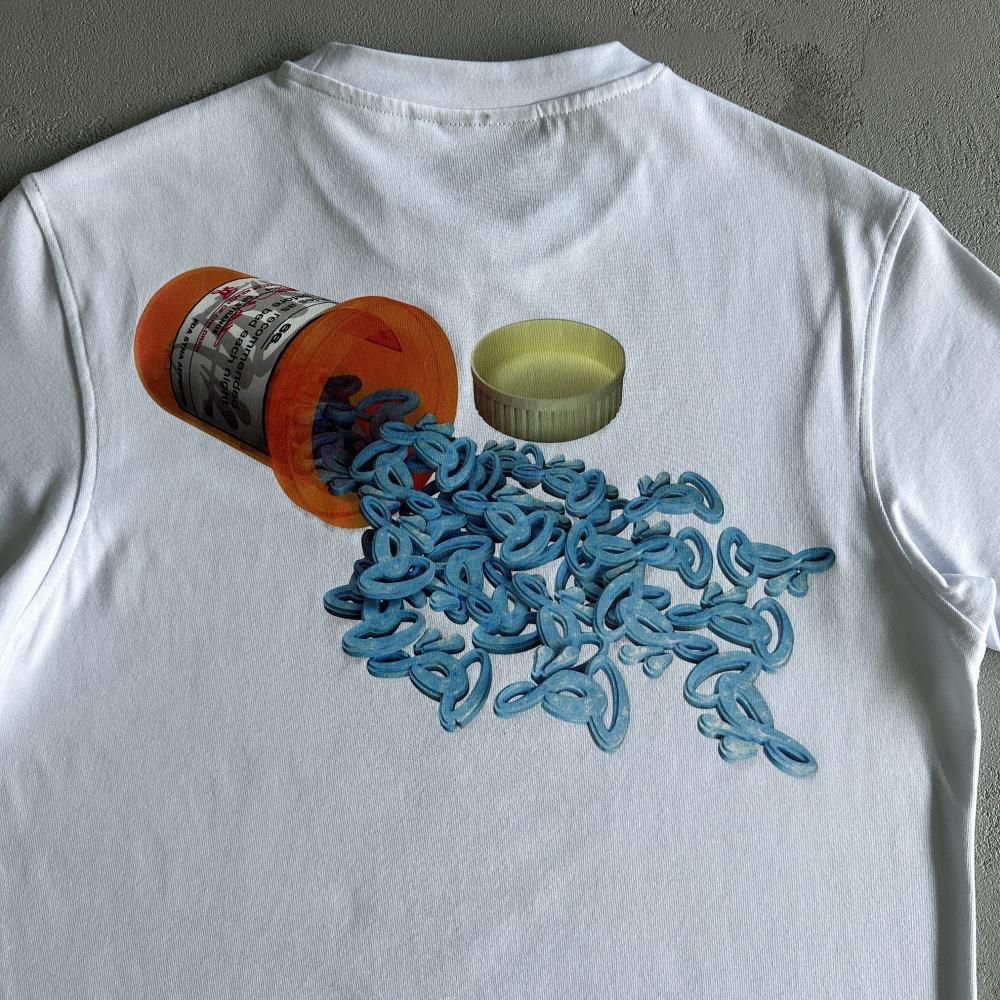 Syna Pill Tee - White Ironleague