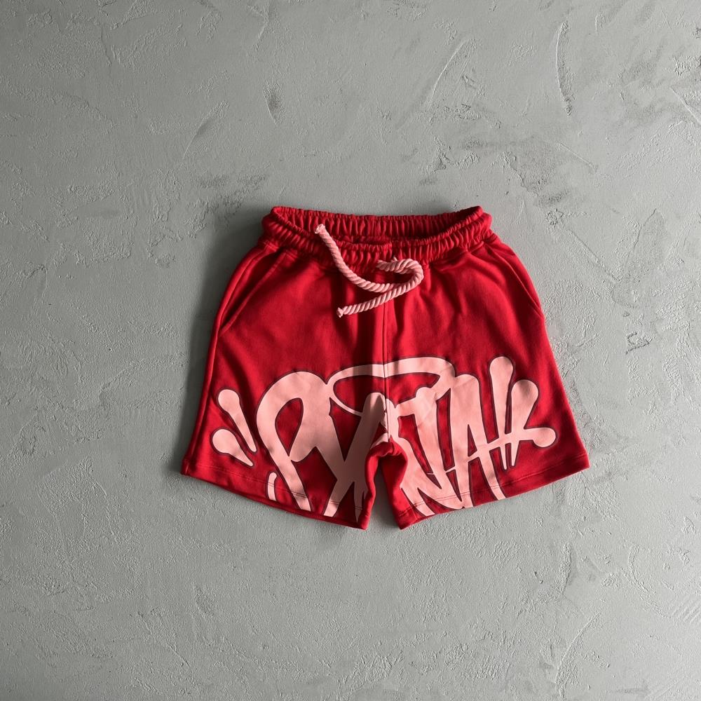 Syna T-Shirt & Shorts Set - Red Ironleague
