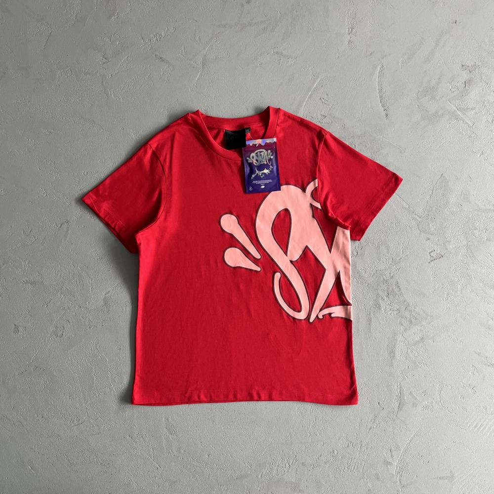 Syna T-Shirt & Shorts Set - Red Ironleague