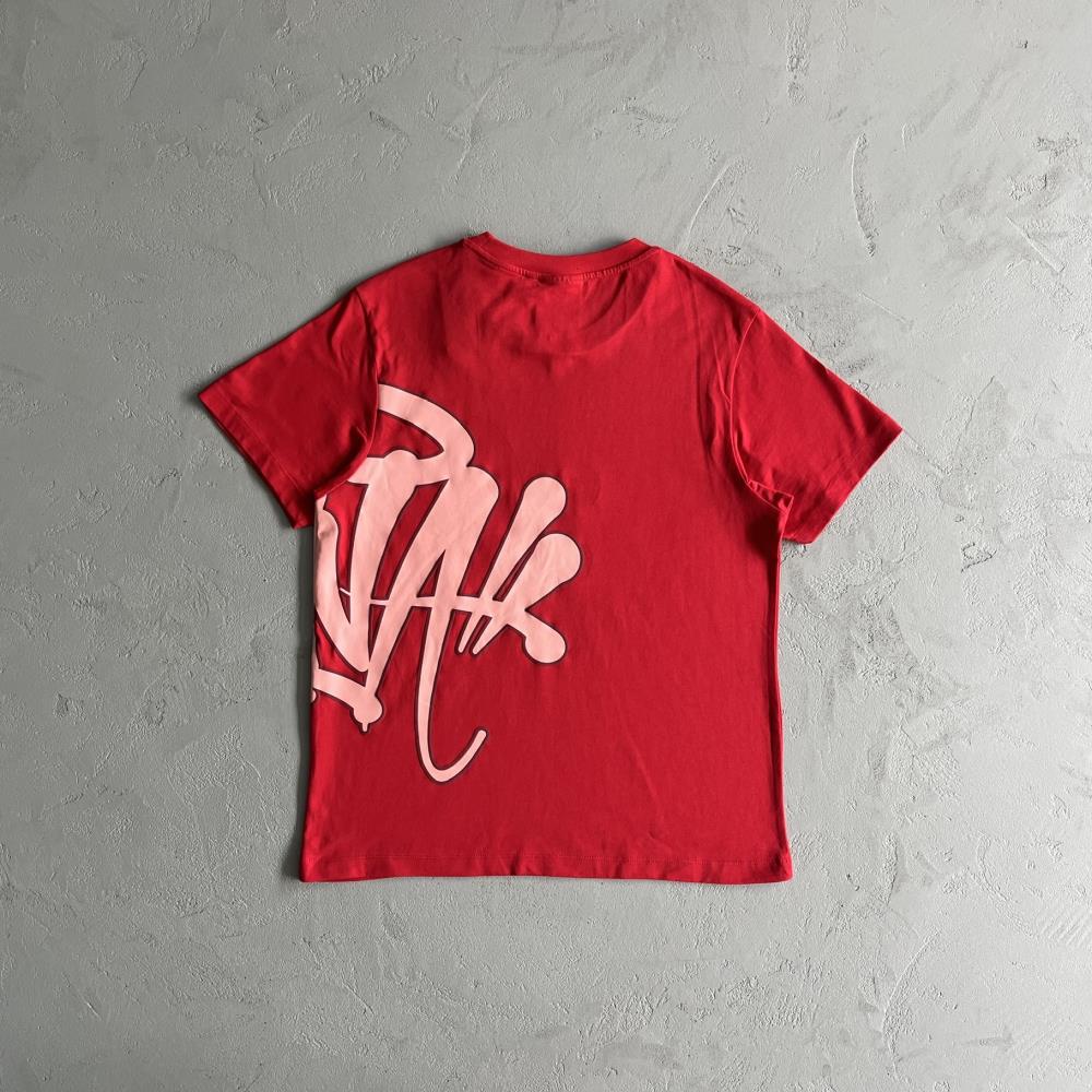 Syna T-Shirt & Shorts Set - Red Ironleague