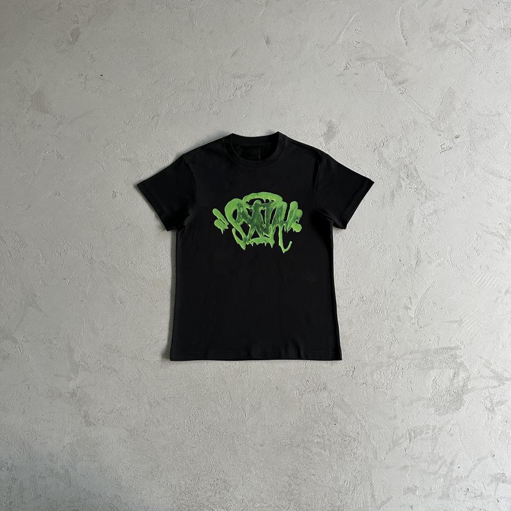 Syna Slime Tee - Black/Green Ironleague