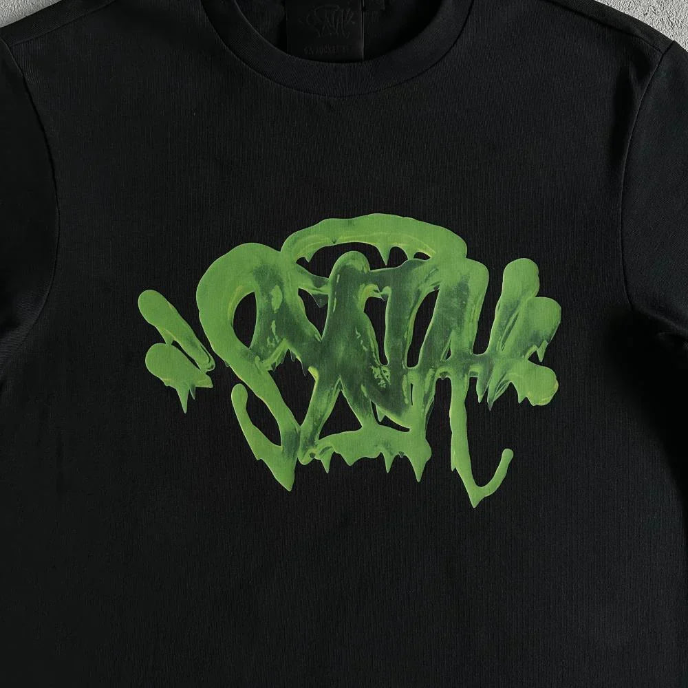 Syna Slime Tee - Black/Green Ironleague