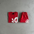 Syna Tee & Short Set - Red Ironleague