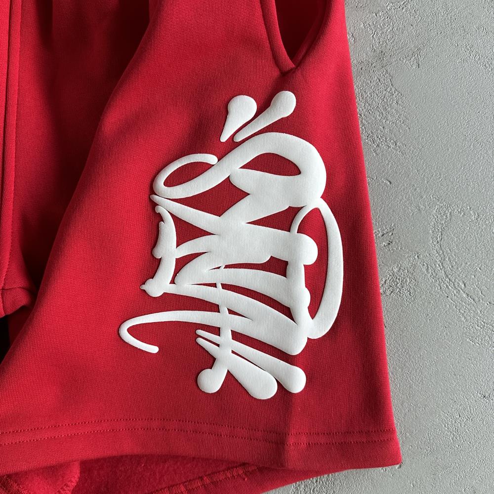 Syna Tee & Short Set - Red Ironleague