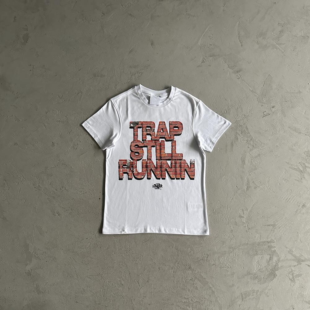Syna Trap Tee - White Ironleague