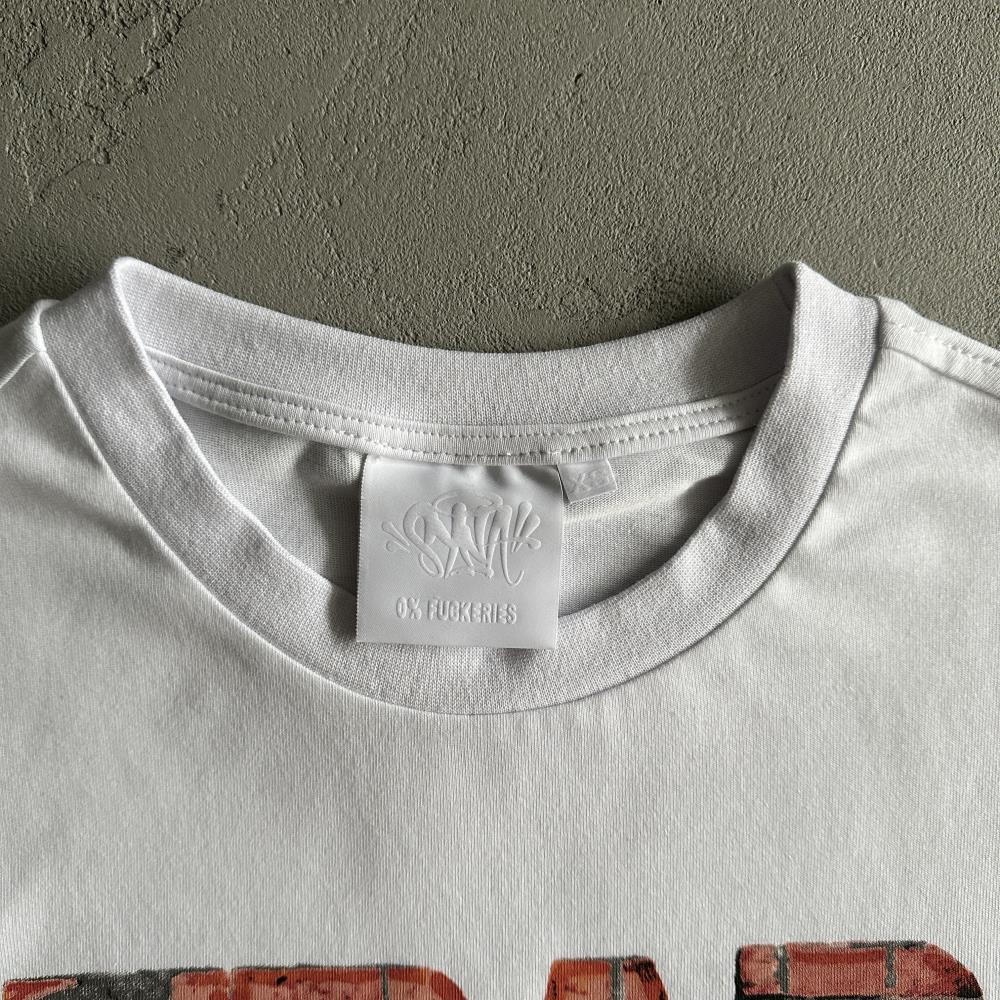Syna Trap Tee - White Ironleague