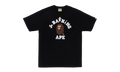 BAPE Ninja College Tee Mens Style : Bape-nct BLACK BAPE NCT BLACK