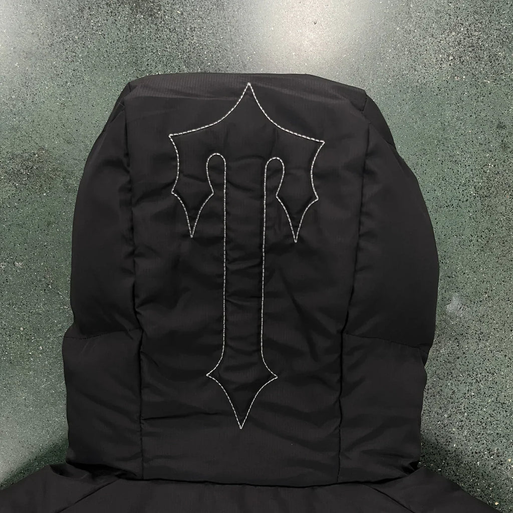 Trapstar Decoded 2025 Hooded Puffer - Black Gradient Ironleague