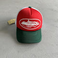 Corteiz Trucker Cap - Green/Red/White Ironleague