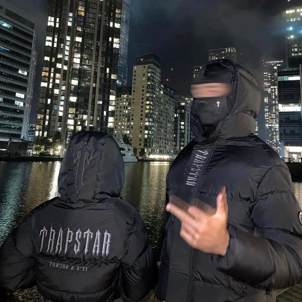 Trapstar Decoded Hooded Puffer 2.0 Jacket - Infrared Edition Ironleague