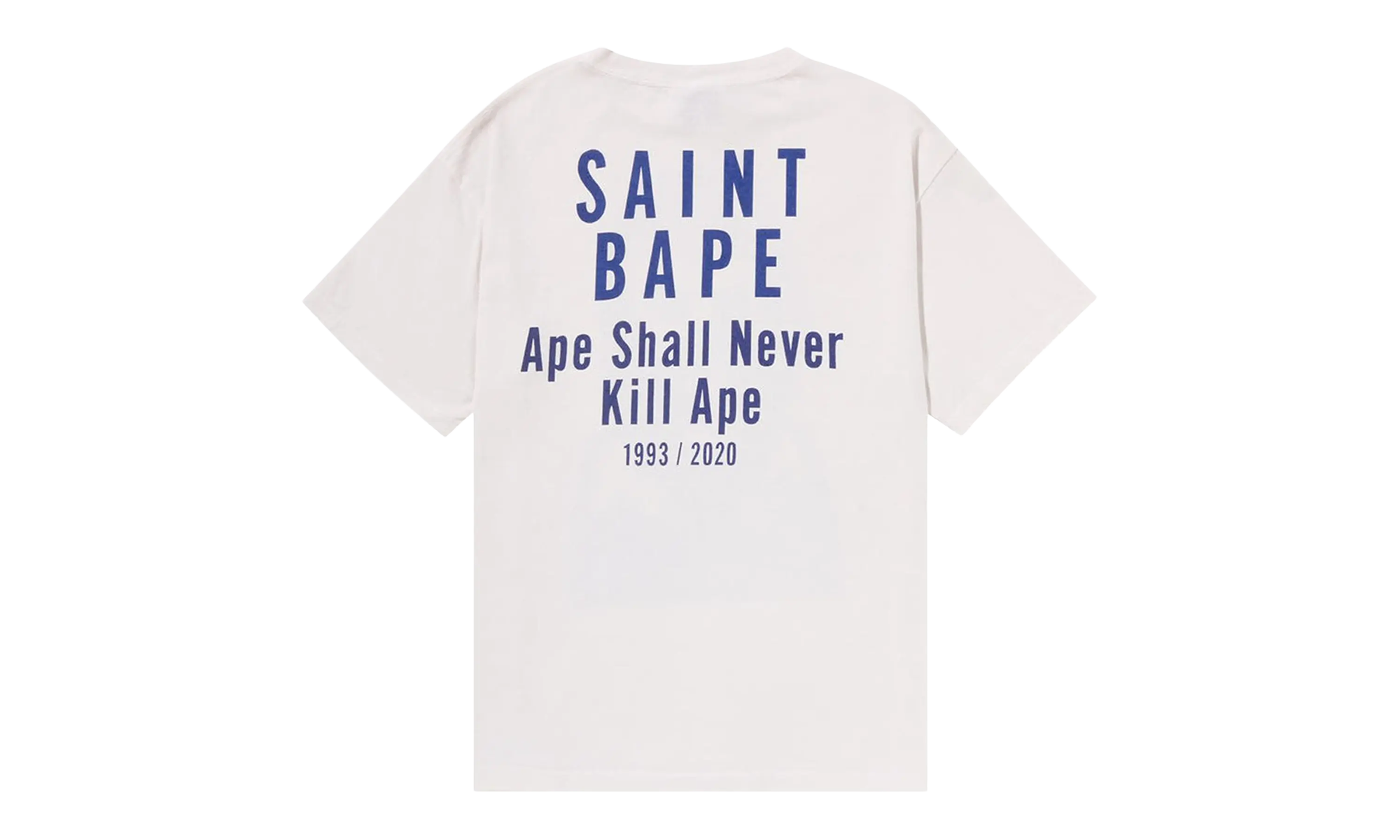 BAPE BAPE x Saint MXXXXXX Skull Tee White 1J23 109 902 WHITE