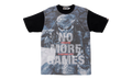 BAPE Predator No More Games Logo Short Sleeve T-Shirt Black Multicolor BPSCTB