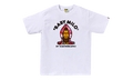 BAPE ABC Camo Milo Hoodie SS Tee White/Pink Camo 0ZXTEMX00510Q WHT