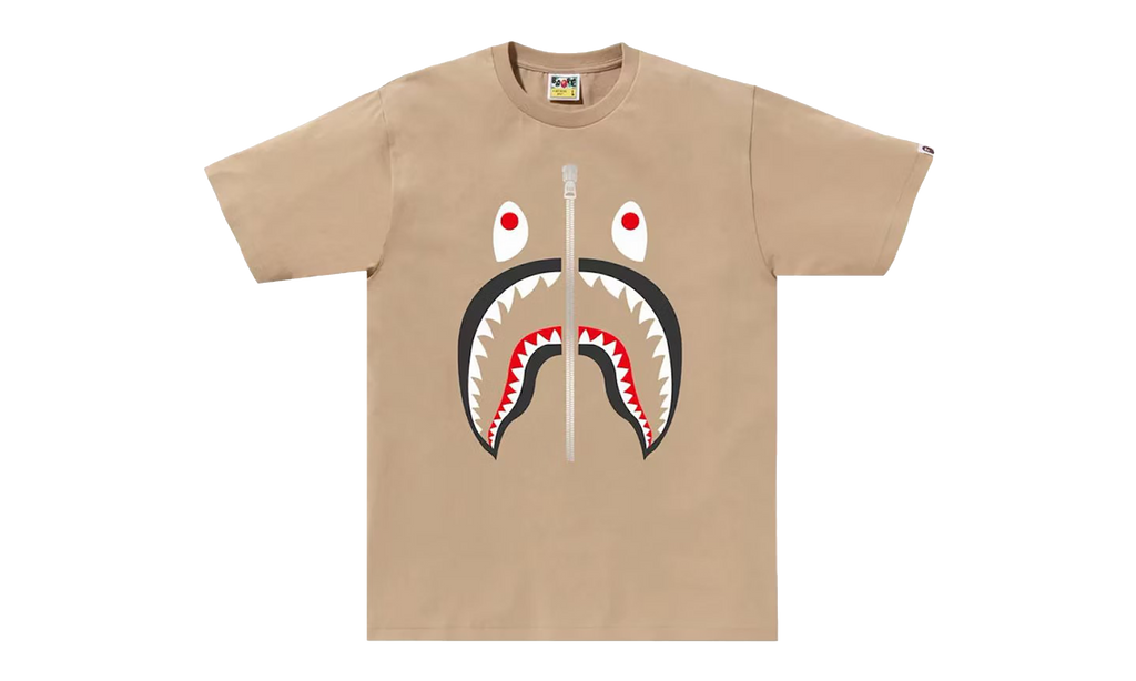 BAPE Colors College Tee Beige BAPE TEE 88855 BGE K7L