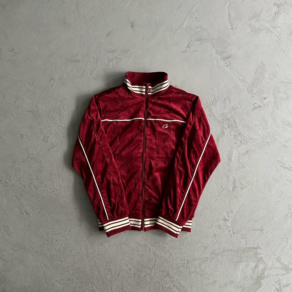 Corteiz Velour Set - Red Ironleague