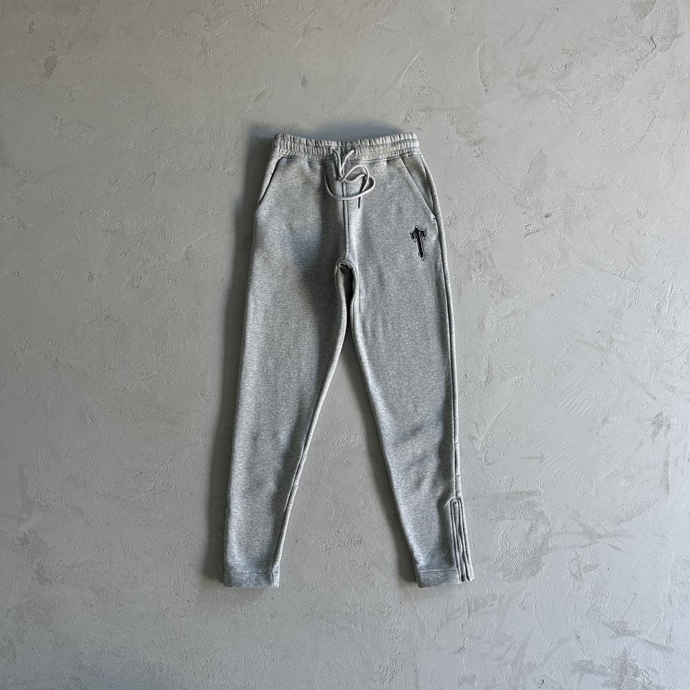 Trapstar V Stripe Tracksuit - Grey Ironleague