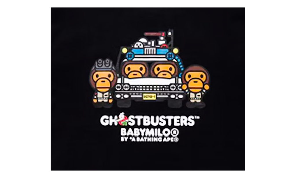 BAPE Ghostbusters Baby Milo Tee #4 Black BAPE034