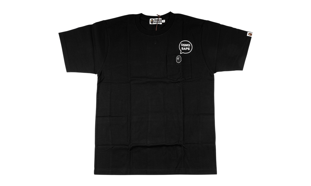 BAPE DSM Ginza Pocket tee Black 1L22 109 003 BLK