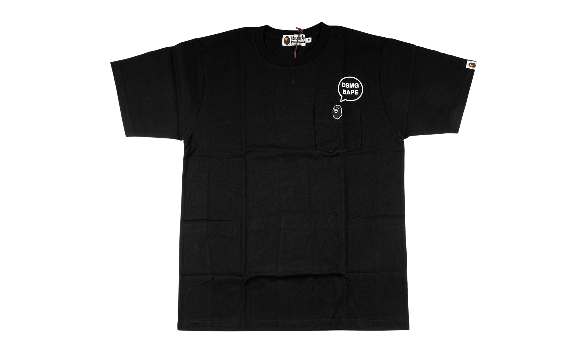 BAPE DSM Ginza Pocket tee Black 1L22 109 003 BLK