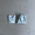 Women's Syna T-Shirt & Shorts Set - Baby Blue Ironleague
