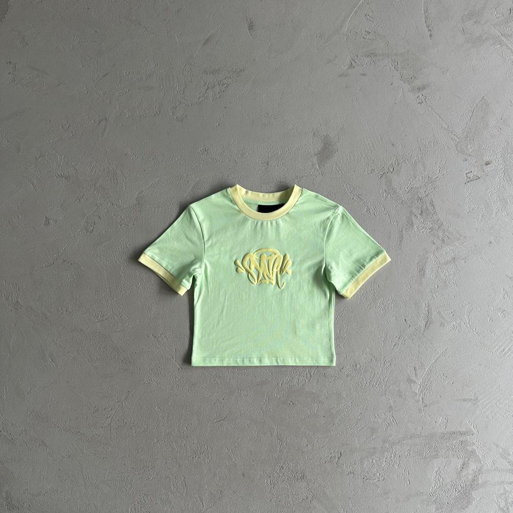 Women's Syna T-Shirt & Shorts Set - Mint Green Ironleague