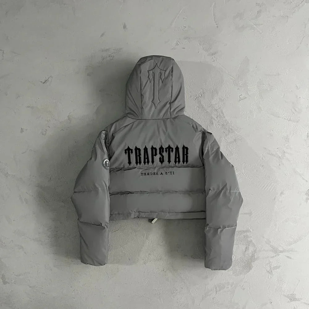 Trapstar Women's Decoded Reflective Puffer - Reflective White Ironleague