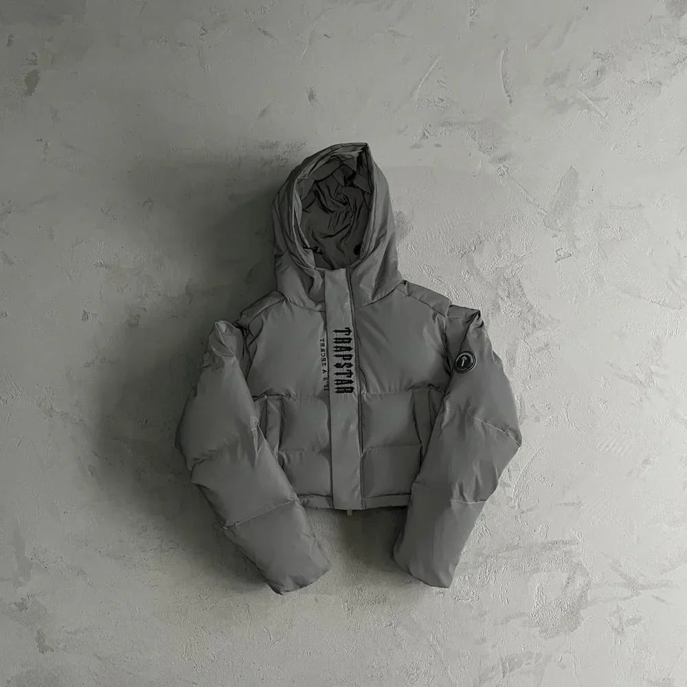Trapstar Women's Decoded Reflective Puffer - Reflective White Ironleague