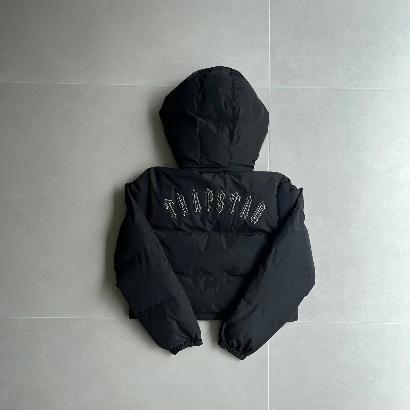 Trapstar Women's Detachable Hooded Puffer - Black Ironleague
