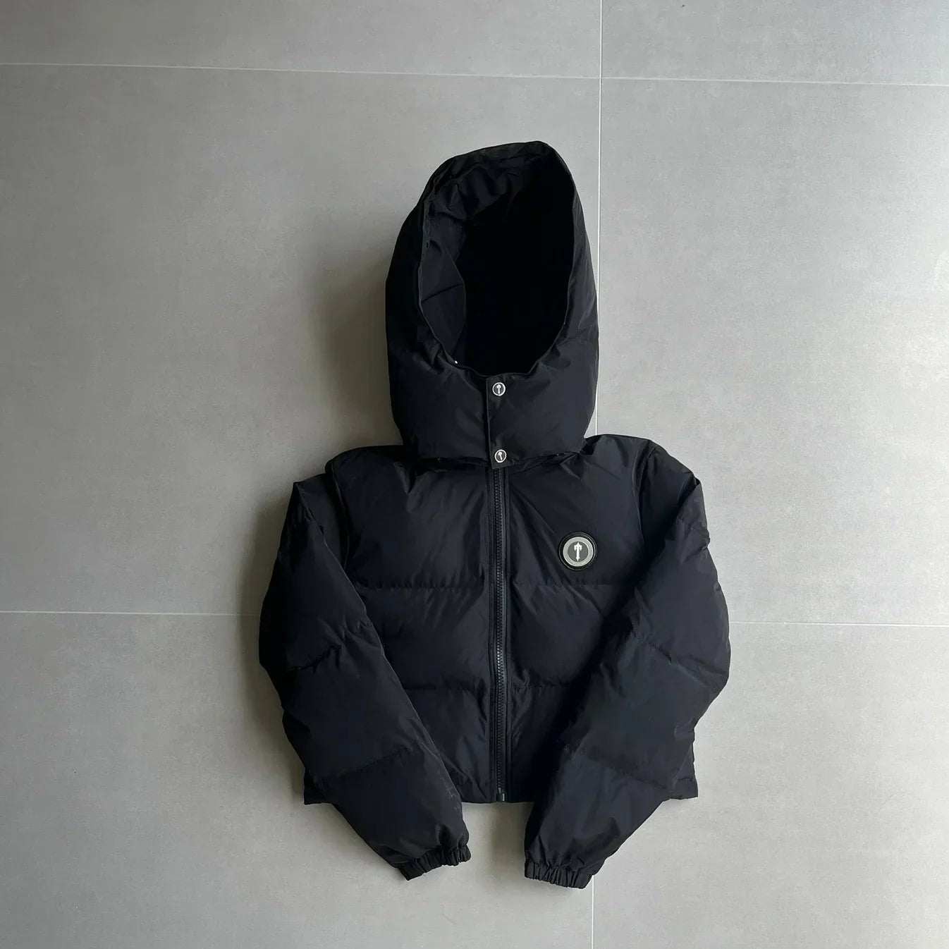 Trapstar Women's Detachable Hooded Puffer - Black Ironleague