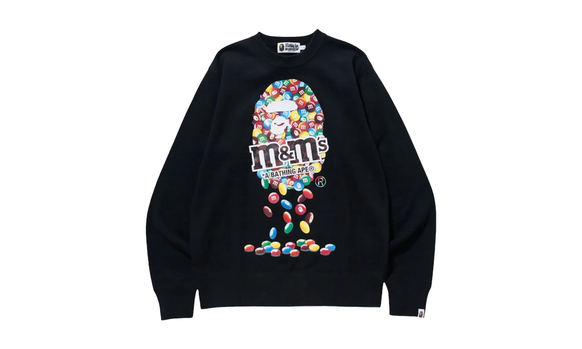 BAPE Crewneck M&M's - Black O9R2LOFB