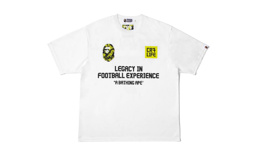 BAPE CR7Life Ronaldo 7 T-shirt White 1L73109972