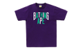 BAPE Colors NYC Logo T-Shirt (SS23) Purple 1J30 110 020