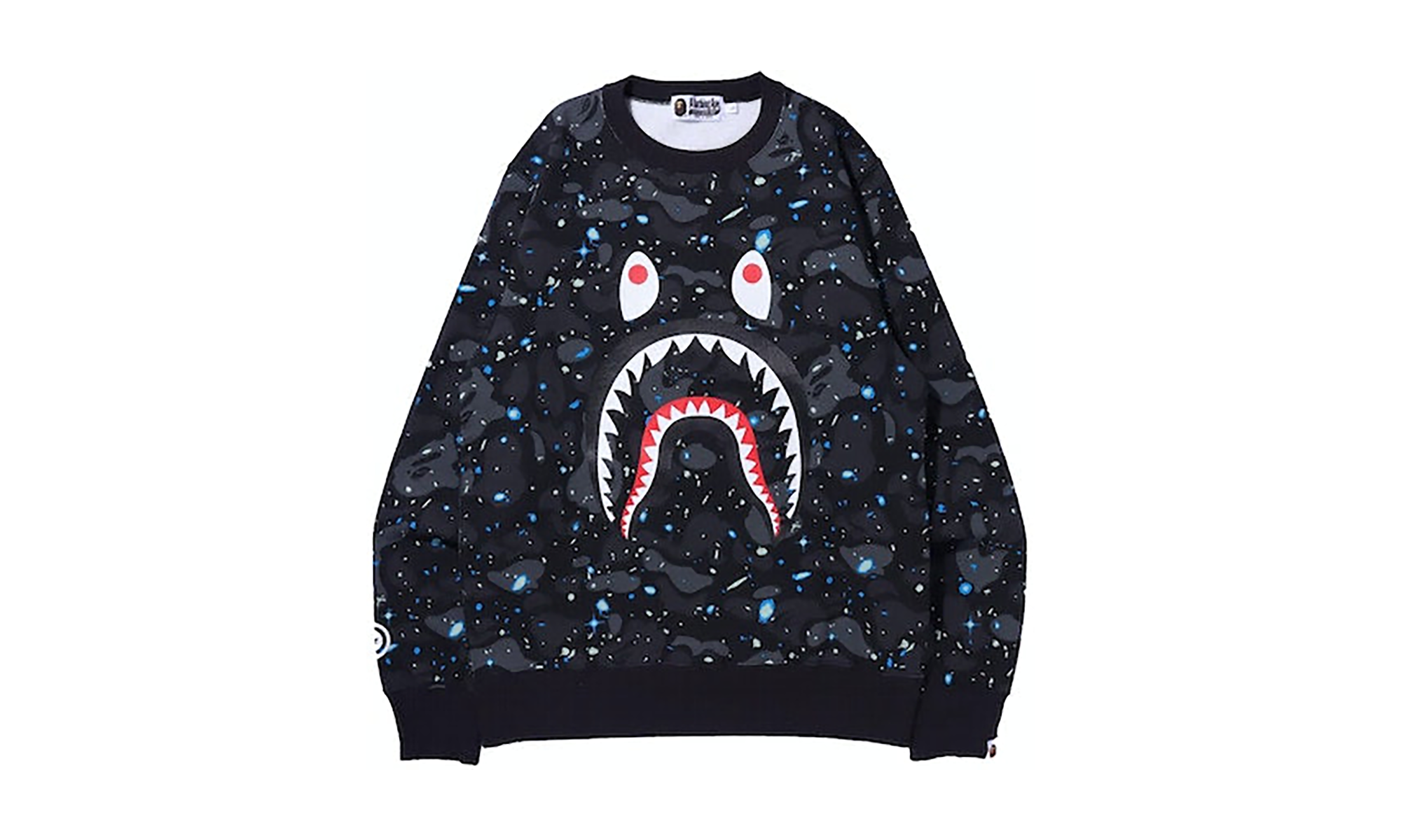 BAPE Crewneck Space Camo Shark B774DD13