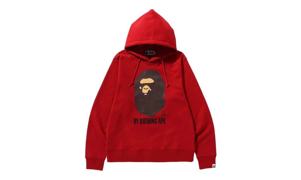BAPE By Bathing Ape Relaxed Pullover Hoodie Red 0ZXSWM1140X1I RED