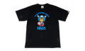 BAPE BABY MILO CAPTAIN AMERICA SHIRT Black BAPE020