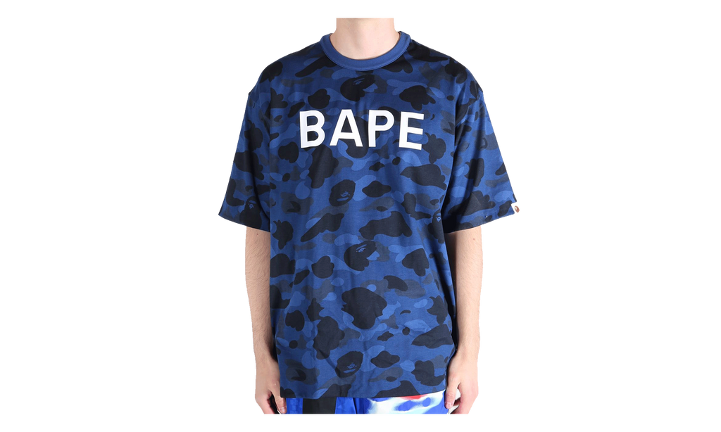 BAPE Color Camo Reversible Tee Navy 1M30109008 NVY